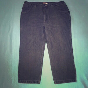 𝅺HABAND Tailgater denim jeans heavy duty elastic waistband vintage size 38 X 24
